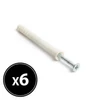 Kép 1/4 - Beütődűbel - 8 x 80 mm - 6 db / csomag