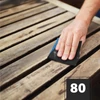 Kép 1/4 - Csiszolóvászon - 80-as - kék - 230 x 280 mm - 5 db / csomag