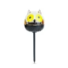 Kép 2/3 - LED-es szolár lámpa - bagoly - hidegfehér - sárga - 150 x 50 x 50 mm