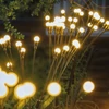 Kép 1/3 - Leszúrható szolár lámpa - szentjánosbogár - 8 melegfehér LED - 70 cm