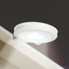 Kép 1/4 - Szolár ereszcsatorna fény - 3 hidegfehér SMD LED - fehér - 11 x 2,6 cm