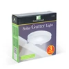 Kép 4/4 - Szolár ereszcsatorna fény - 3 hidegfehér SMD LED - fehér - 11 x 2,6 cm