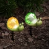 Kép 1/4 - Leszúrható szolár - csiga - fehér LED - 10 x 6 x 15 cm