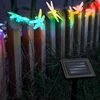 Kép 3/4 - LED szolár fényfüzér - szitakötő - 2,9 m - 10 színes LED