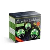 Kép 3/3 - Szolár katicabogár - zöld - 14,5 x 12 x 6 cm - 6 melegfehér LED