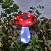 Kép 1/3 - Leszúrható szolár gomba - 23,5 cm - 10 hidegfehér LED