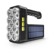 Kép 3/4 - Szolár COB LED zseblámpa - munkalámpa funkcióval - 1200 mAh - MicroUSB - 1000 lumen - IP55