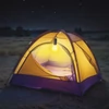 Kép 5/6 - Akasztható szolár lámpa - villanykörte alakú - USB-C - 100 lumen - 400 mAh