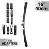 Kép 1/4 - Ablaktörlő 16"/40 cm - 10 db adapterrel