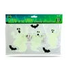 Kép 3/3 - Halloween-i foszforeszkáló ablakdekor - szellem - 29 x 16 cm