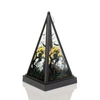 Kép 1/4 - Halloween-i LED lámpás - boszorkány - melegfehér - fekete - 9,5 x 9,5 x 17 cm - 2 x AAA