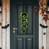 Kép 1/2 - Halloween-i dekoráció - pók - akasztható - filc - 63 x 32 cm