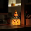 Kép 1/2 - Halloween-i LED-es tök - 2 x LR44 - 6,5 x 11 cm