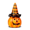 Kép 2/2 - Halloween-i LED-es tök - 2 x LR44 - 6,5 x 11 cm