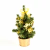 Kép 4/6 - Műfenyő - mini - díszített - 4 szín - 30 cm