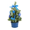 Kép 5/6 - Műfenyő - mini - díszített - 4 szín - 30 cm