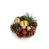 Kép 8/9 - Adventi dekoráció - mécsestartóval - 6 féle - 13 cm