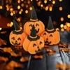 Kép 2/3 - Halloween-i tök dekoráció - 15 x 15 x 22 cm