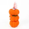 Kép 3/3 - Halloween-i tök dekoráció - 13 x 13 x 14 cm - 3 db / csomag
