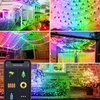 Kép 3/7 - Smart fényfüzér - USB - 66 RGB LED - 10 m - Bluetooth