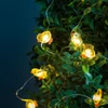Kép 1/4 - LED fényfüzér - csibe - 2 m - 20 LED - 2 x AA