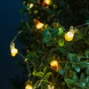 Kép 1/4 - LED fényfüzér - nyuszi és répa - 2 m - 20 LED - 2 x AA