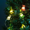 Kép 1/4 - LED fényfüzér - nyuszi - 2 m - 20 LED - 2 x AA