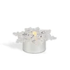 Kép 3/3 - LED-es jégkristály dekoráció - elemes - 4 db / csomag