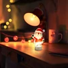 Kép 1/2 - LED-es dekoráció - melegfehér - Mikulás - elemes