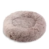 Kép 1/2 - Kutyafekhely - kör - "XL" méret - 80 cm - világosbarna