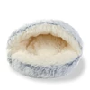 Kép 1/3 - Macskafekhely - kör - 50 cm - szürke