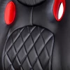 Kép 2/5 - Gamer szék karfával - fekete / piros - 71 x 53 cm / 53 x 47 cm