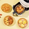 Kép 5/8 - Air fryer sütőpapír - olaj nélküli sütőhöz - kör - 23 cm - 50 db / csomag