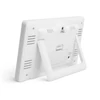 Kép 3/4 - Digitális hőmérő és ébresztőóra - kültéri / beltéri - USB-s, elemes - fehér