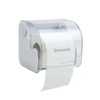 Kép 3/4 - WC-papír tartó - fehér - 145 x 130 x 123 mm - fehér