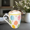 Kép 1/2 - Húsvéti dekoráció - porcelán bögre - 340 ml