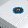 Kép 2/3 - Mini léghűtő ventilátor - 5V USB - LED hangulatvilágítással
