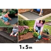 Kép 1/2 - Takaró szövet gyomok ellen - 1,5 x 5 m - 50 g/m2