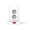 Kép 2/5 - WinningStar - Kocka elosztó - 8-as + 3 x USB + 1 x Type-C - 3 m