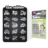 Kép 3/8 - Sablon szett - járművek - 15 db-os