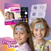 Kép 1/2 - Princess Dream Arcfesték szett - 6 db sablonnal