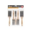 Kép 3/3 - Festőecset szett, fa - 5 db - 1x1" / 2x1,5" / 2x2"