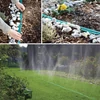 Kép 1/3 - Kerti esőztető locsolótömlő - 7,5 m