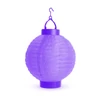Kép 2/3 - LED-es lampion - 1 LED - lila - 2 x AAA