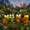 Kép 1/3 - Szolár állatfigurák - 4 féle - 2 melegfehér LED - 9 cm