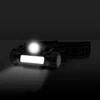 Kép 2/3 - COB+SMD LED-es fejlámpa - akkumulátorral