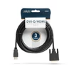 Kép 2/2 - DVI-D / HDMI kábel · 3 m