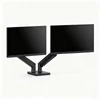 Kép 2/3 - Monitor&TV tartókonzol - dupla karos, teleszkópos - asztallapra rögzíthető - 45 cm, 32"