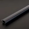 Kép 3/4 - LED aluminium profil sín - 2000 x 23(17) x 8 mm - süllyeszthető U profil - fekete