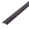 Kép 4/5 - LED aluminium profil takaró búra - fekete - 1000 mm (41011A1-hez)
